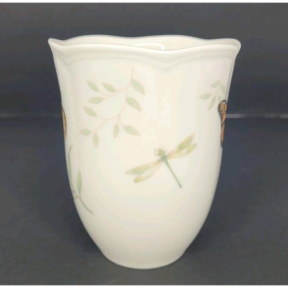 Lenox Butterfly Meadow Monarch Coffee Mug Tea Cup Spring Flowers Butterflies - Picture 3 of 6